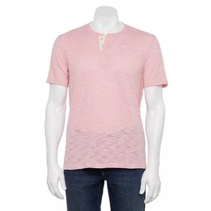 🩵Sonoma Pink Lightweight Short Sleeve Shirt Men's Medium